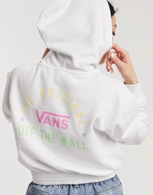 Vans Sponsorship hoodie in white
