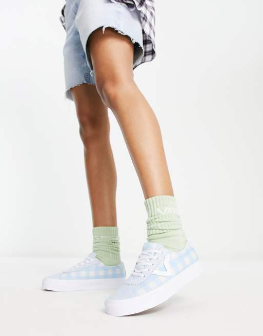 Vans 2025 gingham blue