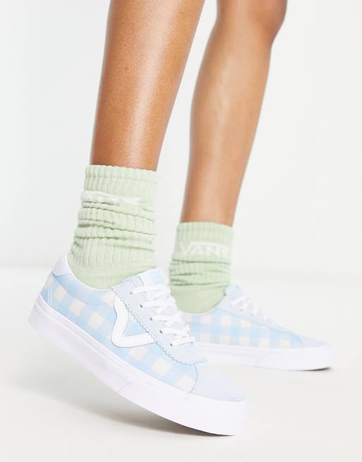 Vans 2025 gingham blue