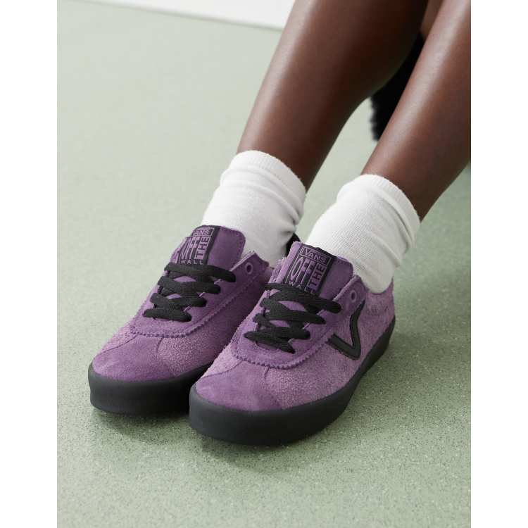 Vans Sport Lage sneakers in paars ASOS