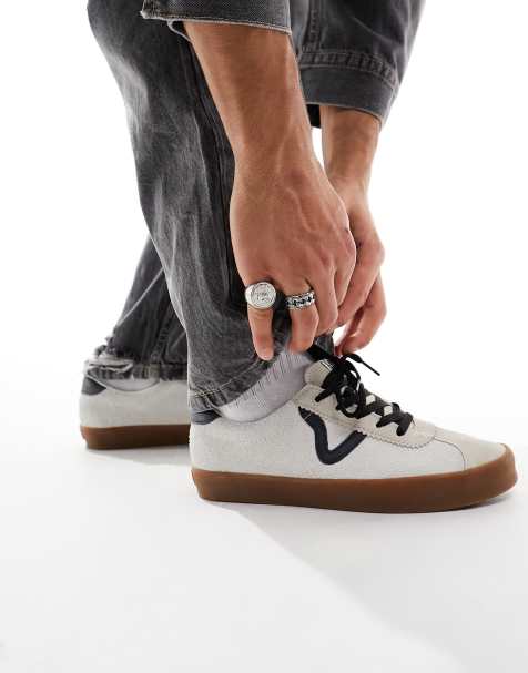 Vans Sport Low in white and black with gum sole - view 1
