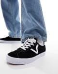 [Vans] Vans Sport Low sneakers in black with white sole 36 Black/white
