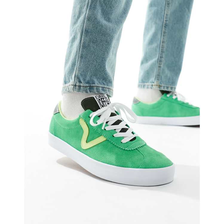 Vans Sport Low sneakers in green and yellow | ASOS