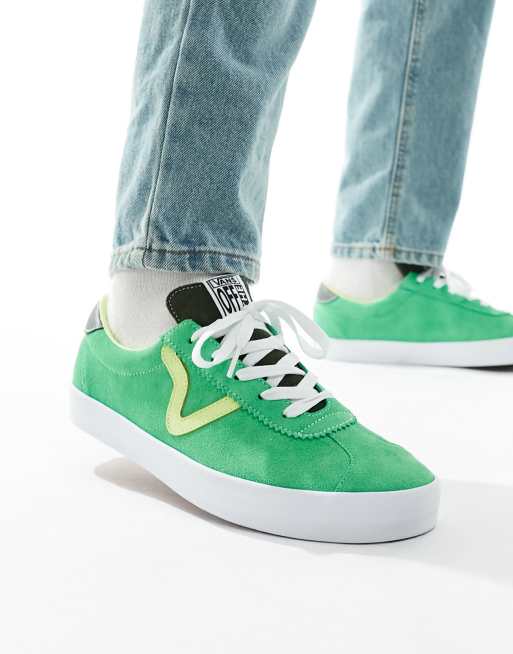 Vans Sport Low sneakers in green and yellow ASOS