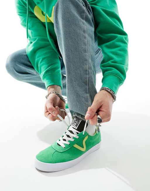 Vans Sport Low sneakers in green and yellow | ASOS