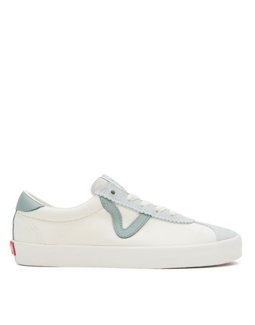 Vans - Sport Low - Sneakers in groen en wit