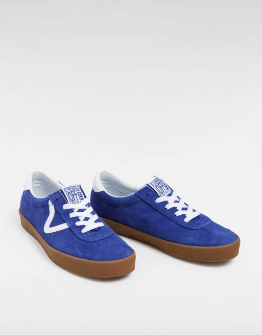 Vans low blue sales