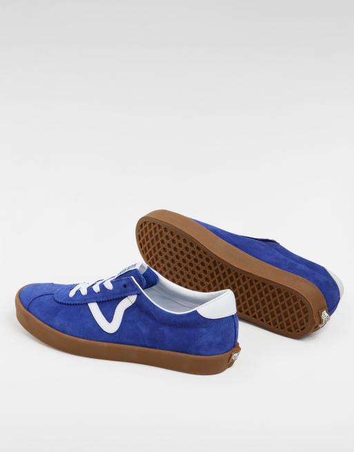 Vans – Sport – Niedrige Sportsneaker in Blau ASOS - Main Image