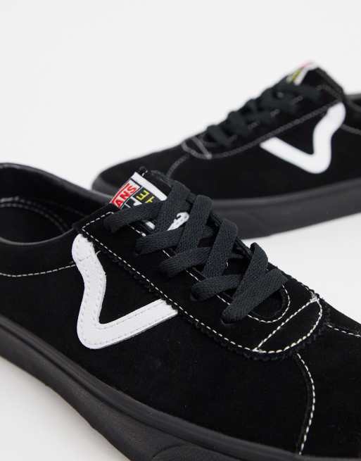 Vans Sport Schwarze Sneaker