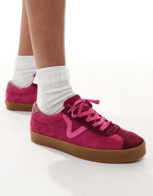 Vans - Sport - Sneaker in Rosa mit niedrigem Schaft