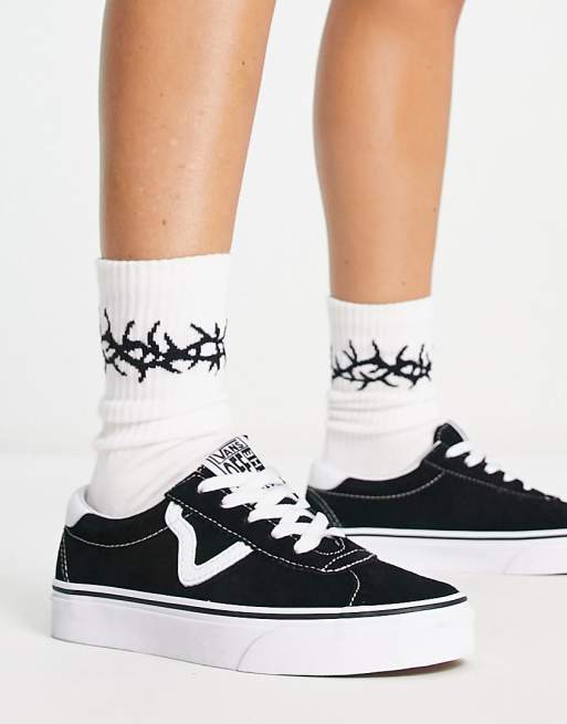 Vans Sport sneakers in black/white |