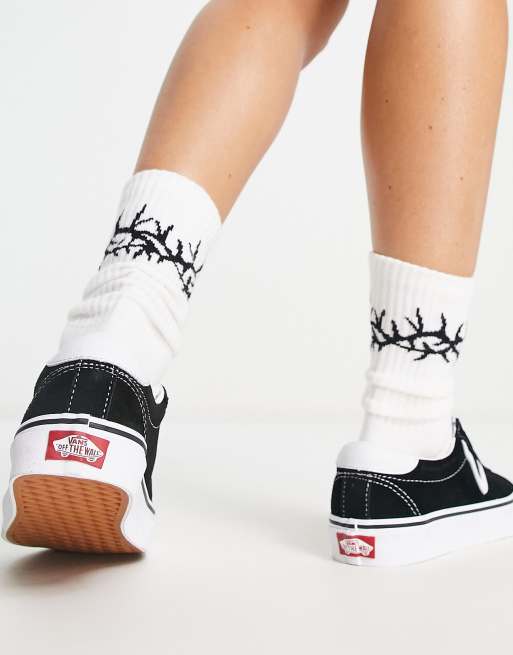 Vans Sport suede sneakers in black/white , 2 of 4