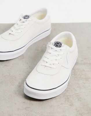 Vans Sport suede sneakers in white | ASOS