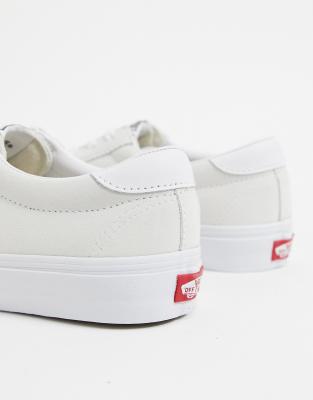 cream platform vans