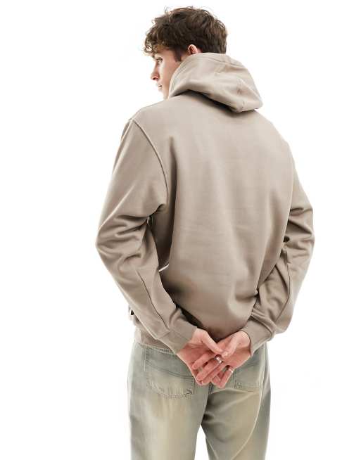 Vans Sport Sweat oversize molletonne a capuche Taupe ASOS