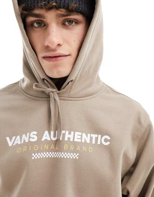 Vans Sport Sweat oversize molletonne a capuche Taupe ASOS