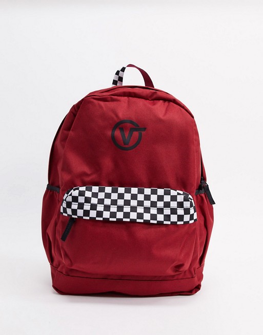 Vans sporty realm plus backpack in red