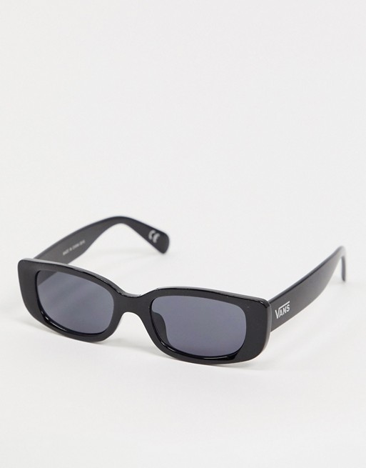 Vans square sunglasses in black