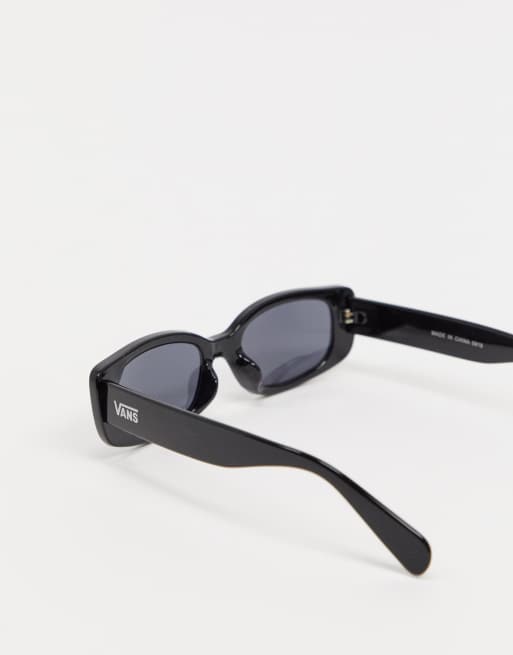 Vans square sunglasses in black, 4 of 4