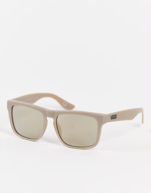 Vans Squared Off sunglasses in Beige