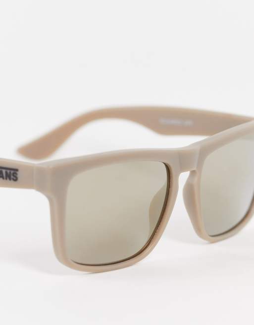 Vans Squared Off sunglasses in Beige