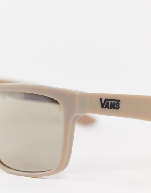 Vans Squared Off sunglasses in Beige