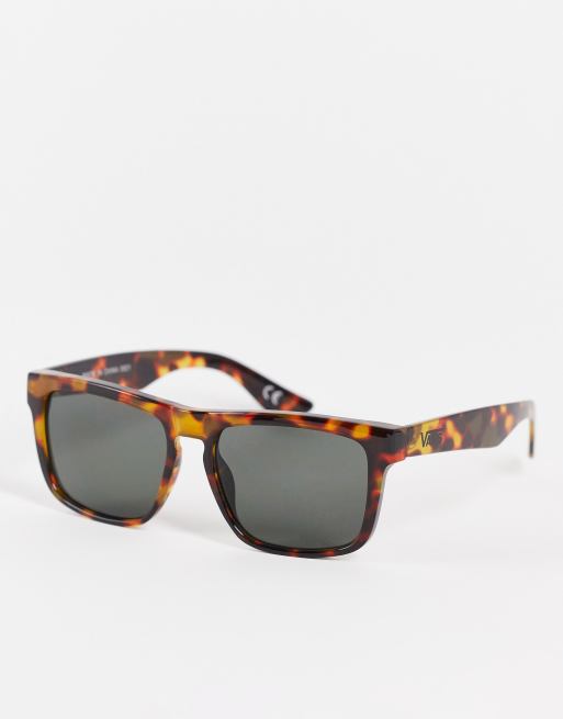 Vans squared store off sunglasses tortoise