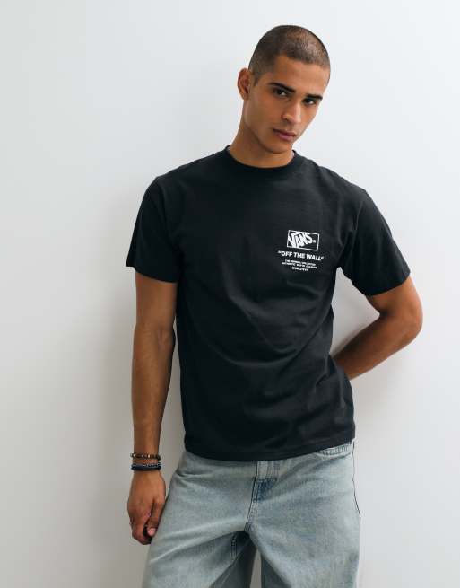 Vans Stacked Hi backprint t-shirt in black, 5 of 5