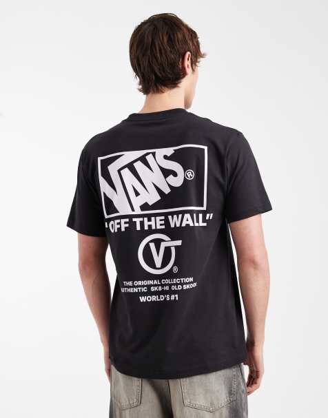 Vans - Stacked Hi - T-shirt - Noir et blanc - view 1