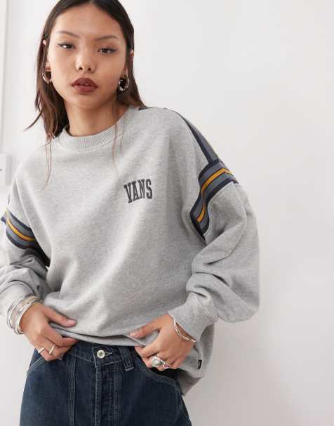 Vans Stadium Crew neck Sweatshirt in gray - view 1