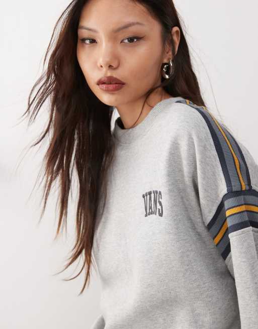 Vans Stadium Crew neck Sweatshirt in gray | ASOS
