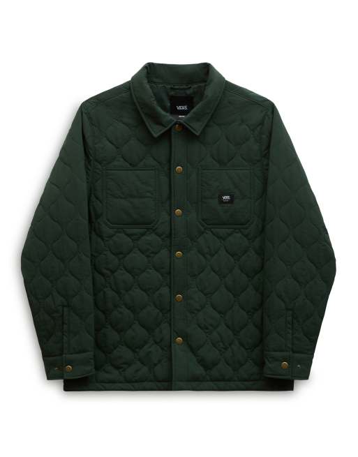 Vans mens shop quilted jacket