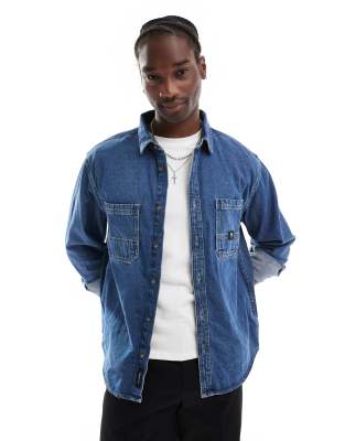 Vans Vans stevens denim shirt in classic blue