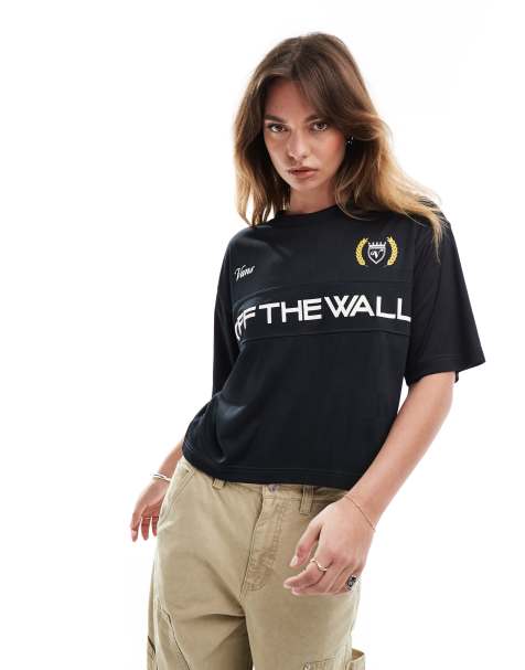 Vans - Stevies - Sportjersey in zwart - view 1
