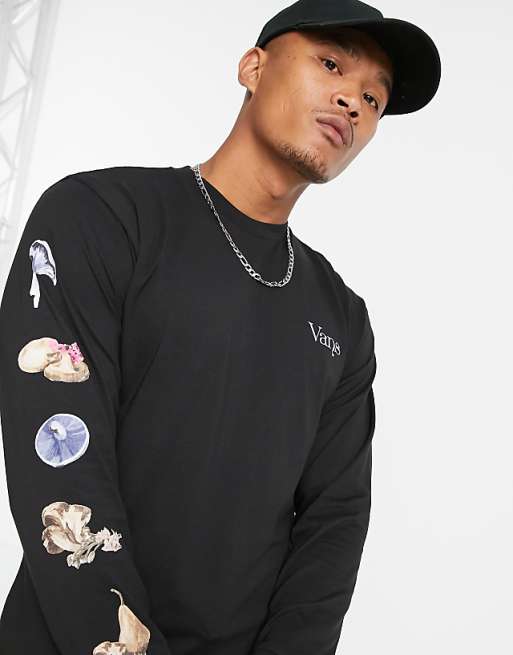 Vans Still Life long sleeve T-shirt in black دوج Vans Still Life long sleeve T-shirt in black دوج