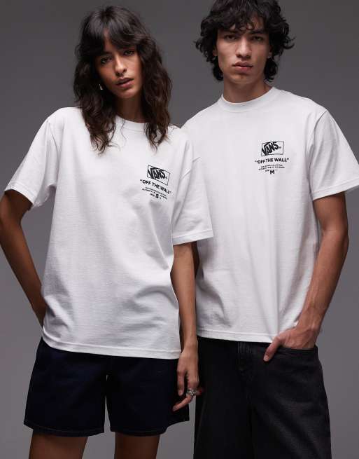 Vans - Stockpile - T-shirt met grafische print op de achterkant in wit, 3 van 4