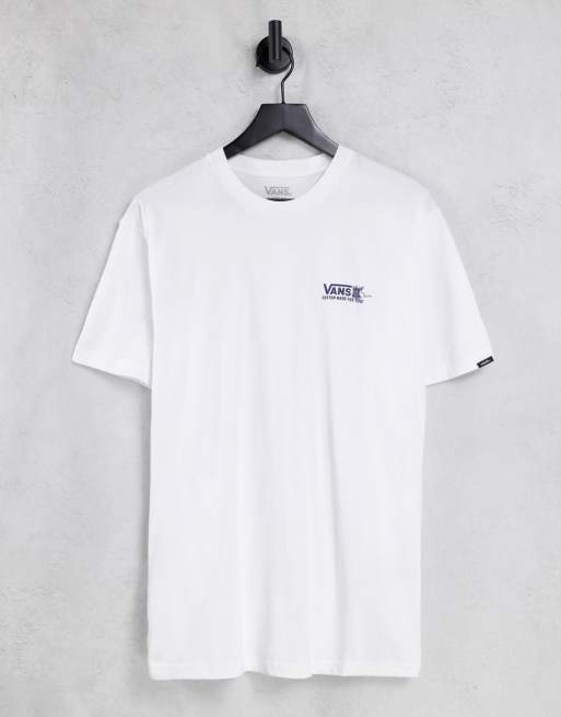 Vans Store 66 back print T shirt in white