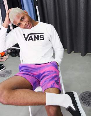 vans fleece shorts