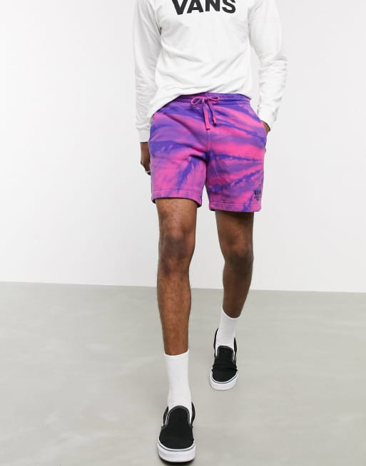 Vans tie cheap dye shorts