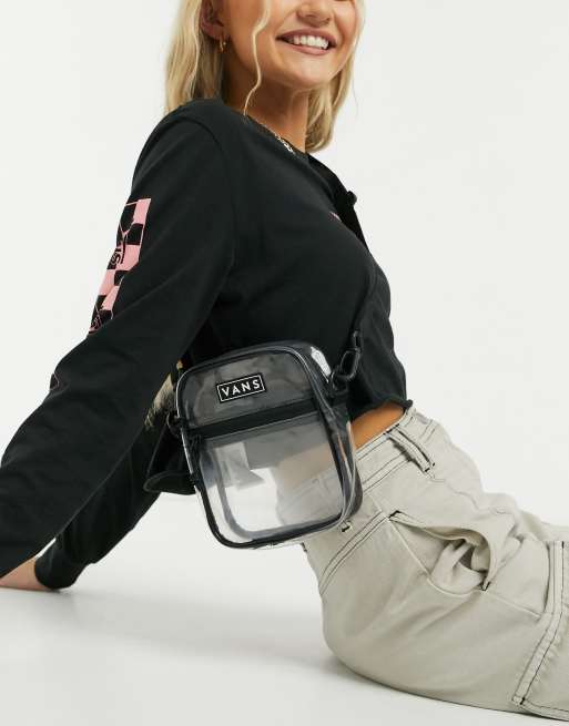 Vans Street Ready Plus crossbody bag in clear