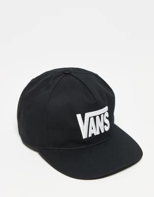 Vans - Stretch - Casquette à bride arrière et logo - Noir