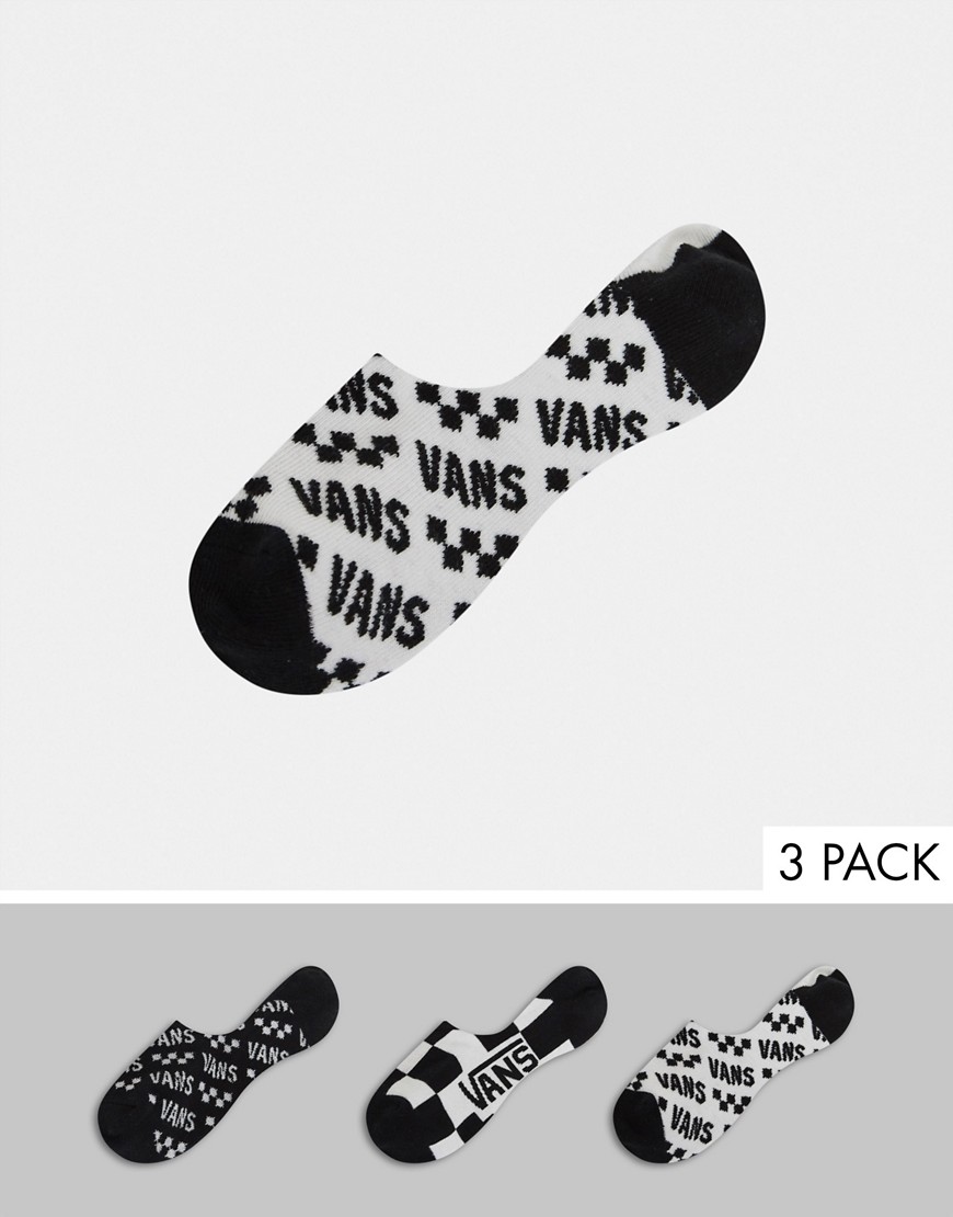 Vans - Striper Canoodles - Confezione da 3 paia di calzini multicolori-Multicolore