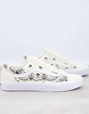 vans style 36 checkerboard black pewter true white