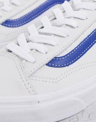 vans old skool leather pop