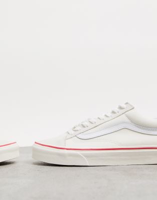 cream and green vans