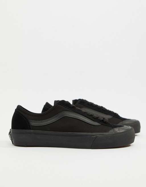 Vans style 36 store slim black