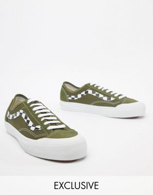Vans Style 36 sneakers in khaki green 