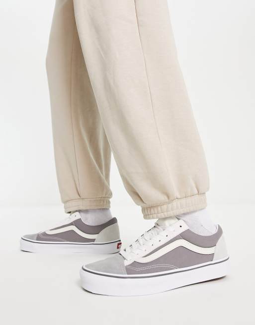 Vans – Style 36 – Szaro-granatwe buty sportowe z blokami kolorów , 4 z 4