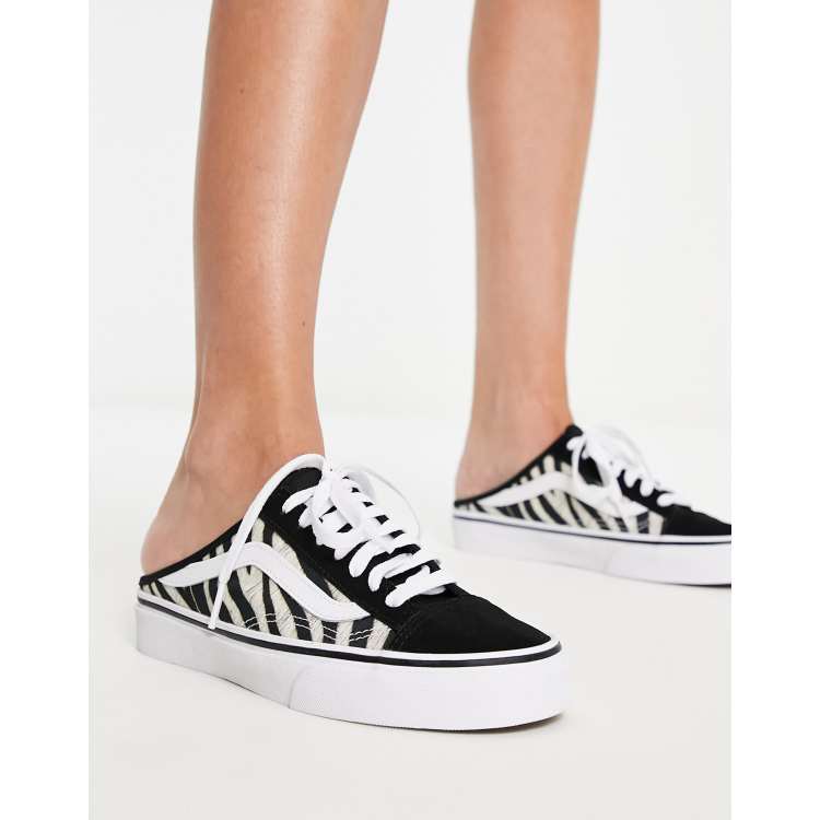 Vans old 2024 skool mules