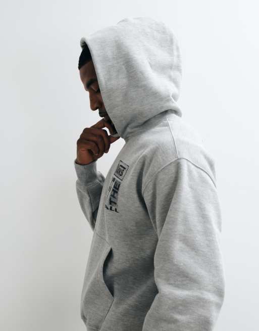 Vans - Sudadera con capucha tipo jersey en gris oscuro, 4 de 5